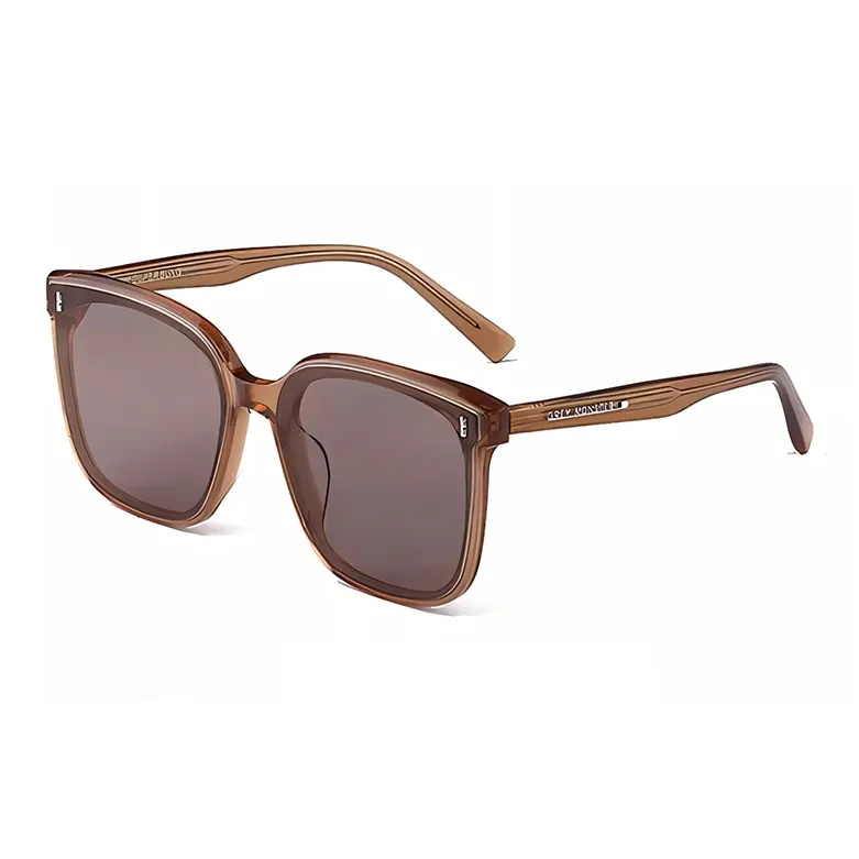 SUPER SUNG Plate And Metal Square Sunglasses Unisex-12