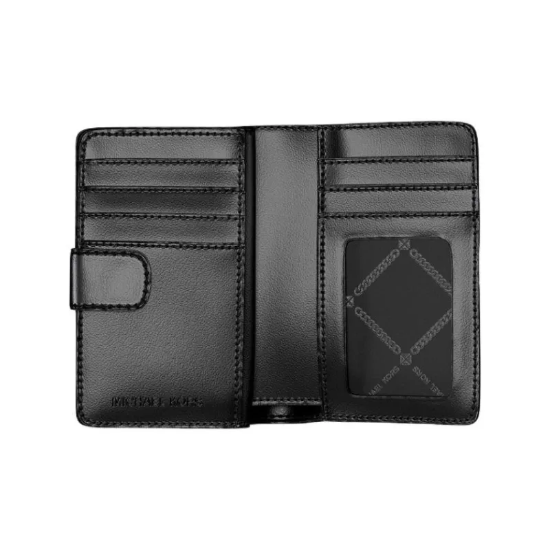 MICHAEL KORS Jet Set Medium Two Tone Logo Wallet-2