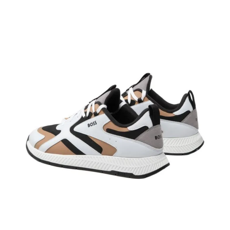 HUGO BOSS Low Top Casual Shoes Men's Brown-3