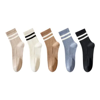 MIIOW Mid-Calf Socks Women's 5 Pack