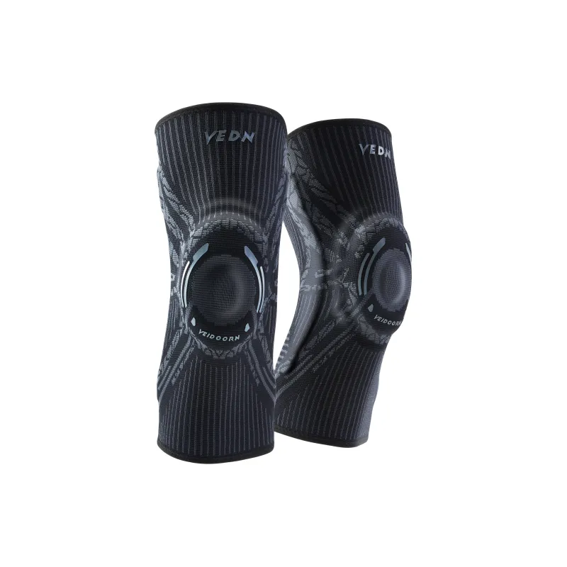 VEIDOORN Running Cycling Soccer Badminton Basketball Unisex Polyester Elastane Knee Pads-2