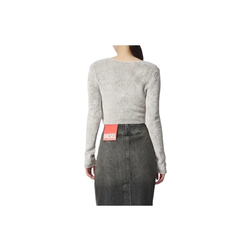 DIESEL M Cherry Chenille Crop Top-2
