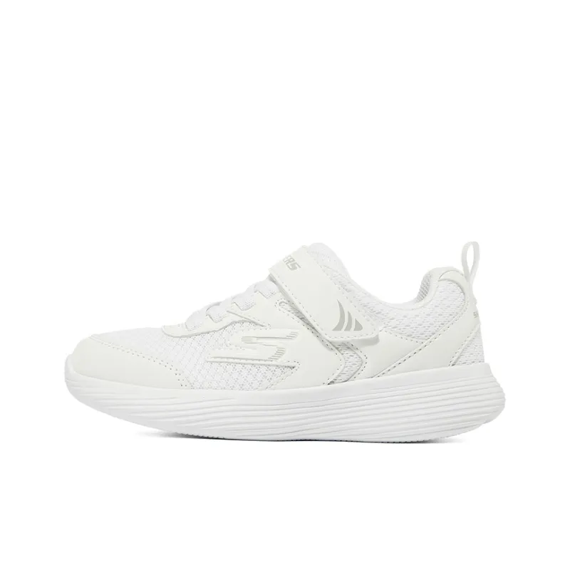 Skechers Go Run 400 V2 Slip Resistant Cushioning Abrasion Resistant Low Top Kids Lifestyle Shoes White Teenagers-0