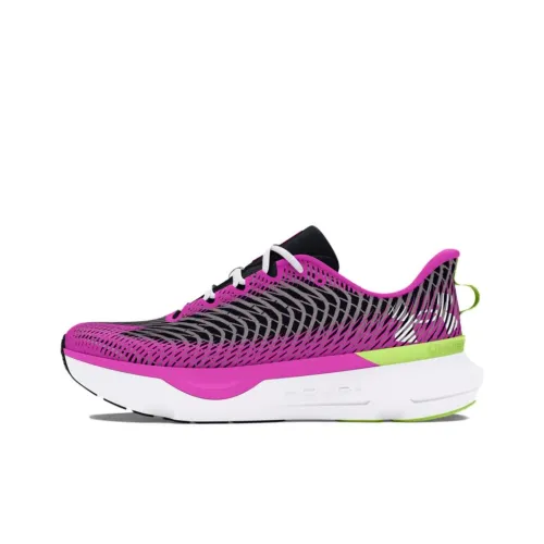Under Armour Infinite Pro Anti Slip Wear Resistant Low Top Casual Running Shoes Women's Purple