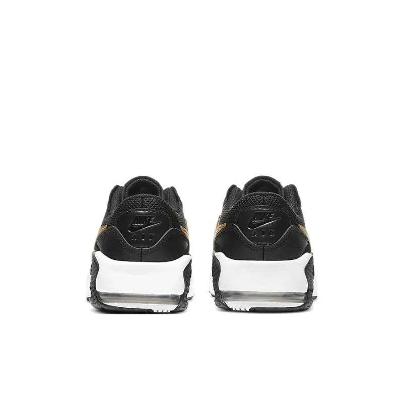 Nike Air Max Excee Abrasion Resistant Low Top Kids Lifestyle Shoes Black Gold Children Aged 3 7 Years Old-4