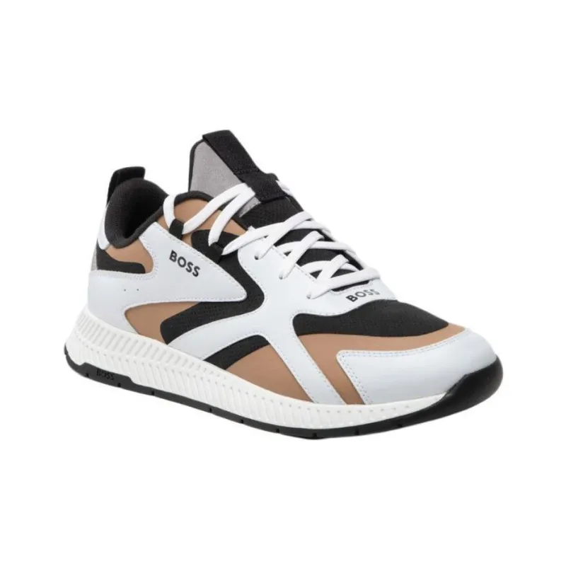 HUGO BOSS Low Top Casual Shoes Men's Brown-2
