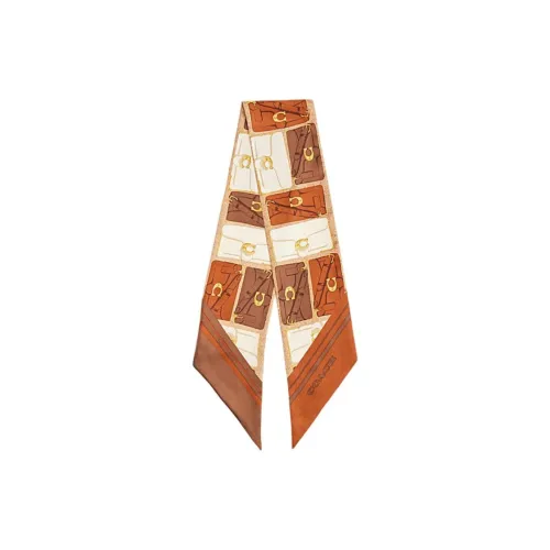 COACH Silk Scarves Unisex