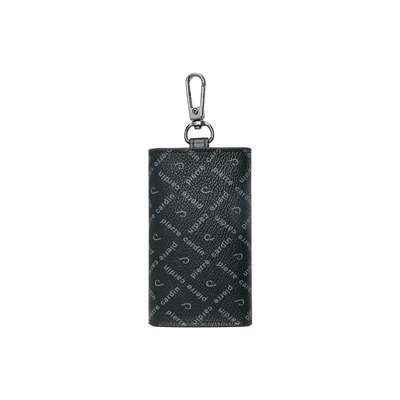 PIERRE CARDIN Pvc Key Pouch Regular Men's Black-1