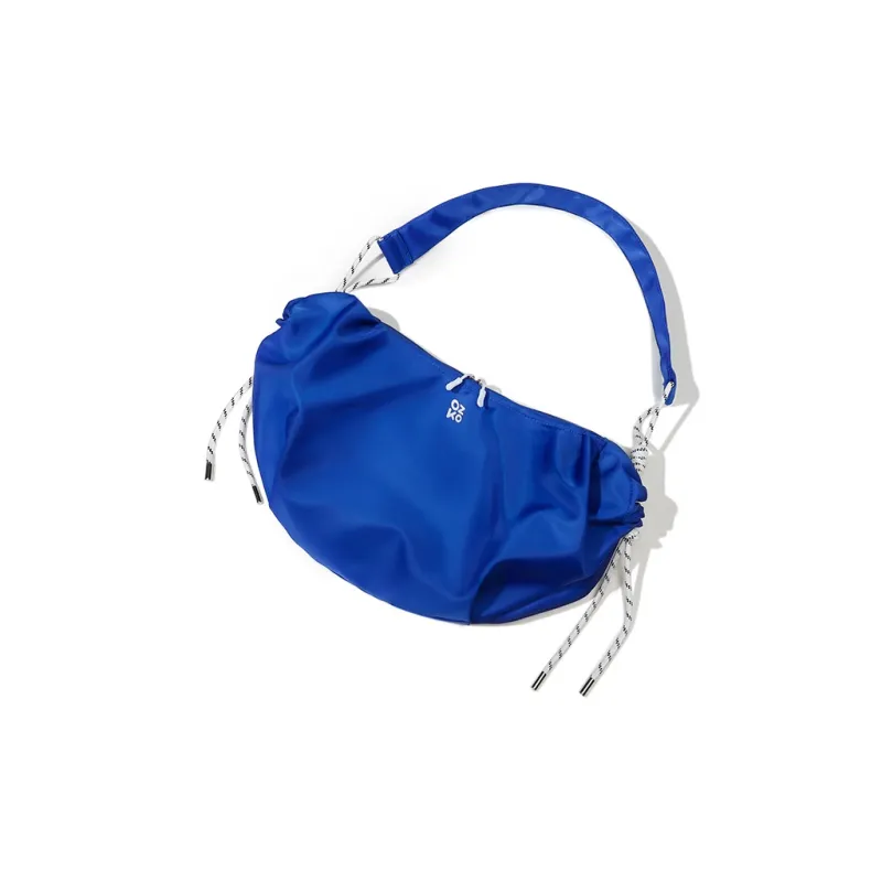 OZKO Nylon Shoulder Bag Crossbody Bag Handbag Backpack Medium Size Women's Dusty Blue / Klein Blue / Black-7