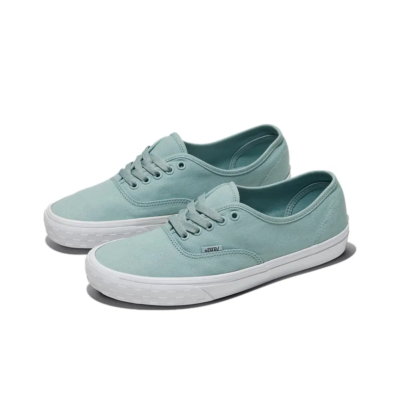 Vans Authentic Slip-Resistant Low-Top Skateboard Shoes Unisex Light Blue-1