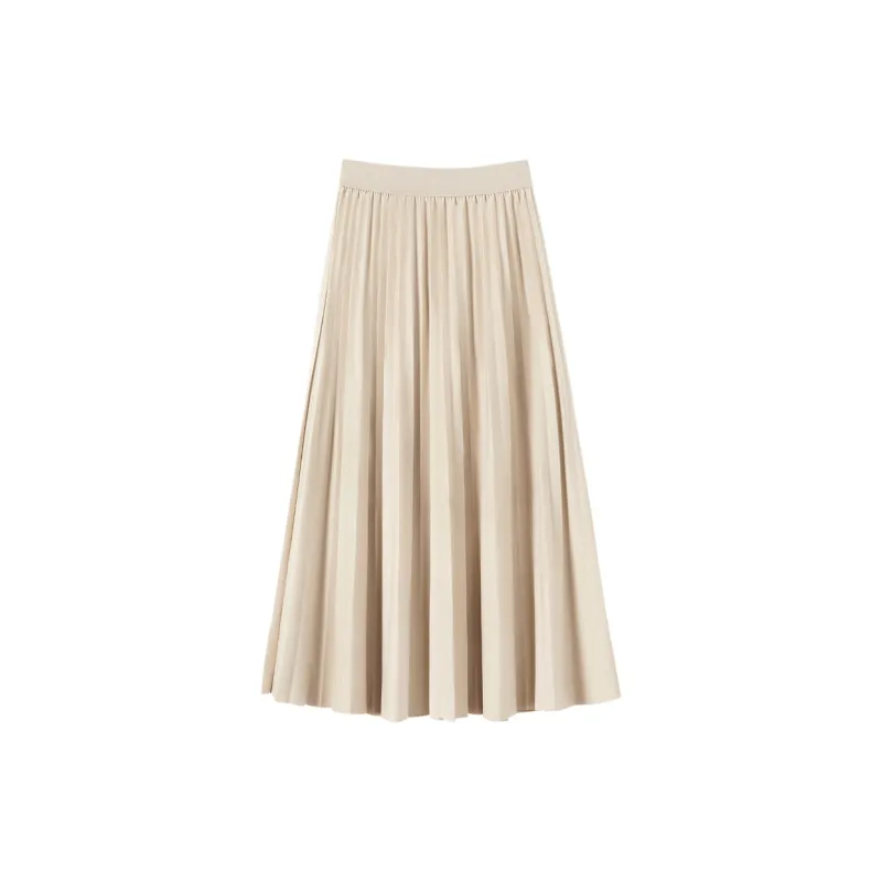 TOUCH Casual Long Skirts Women's Black-5