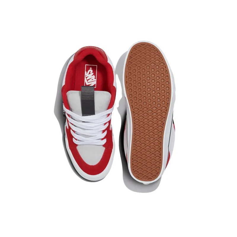Chukka Push Vans Ls 'Racing Red White'-4