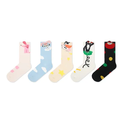 Duanmei Women's Mid-Calf Socks