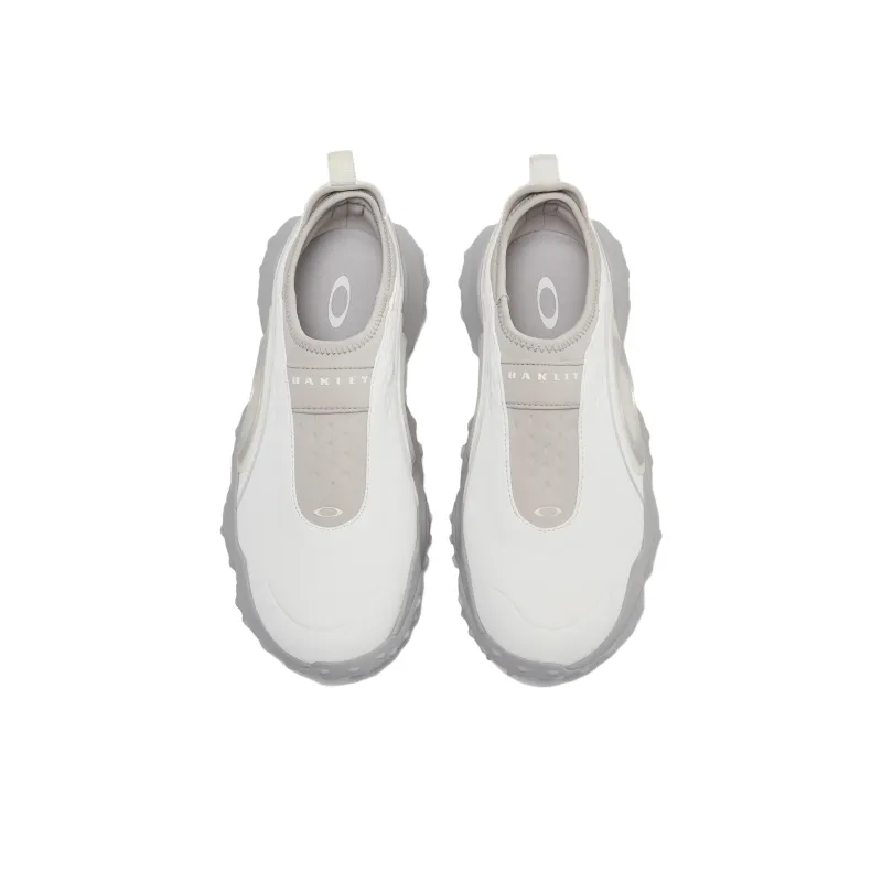 Oakley Anti Slip Wear Resistant Low Top Golf Shoes Men's White-3