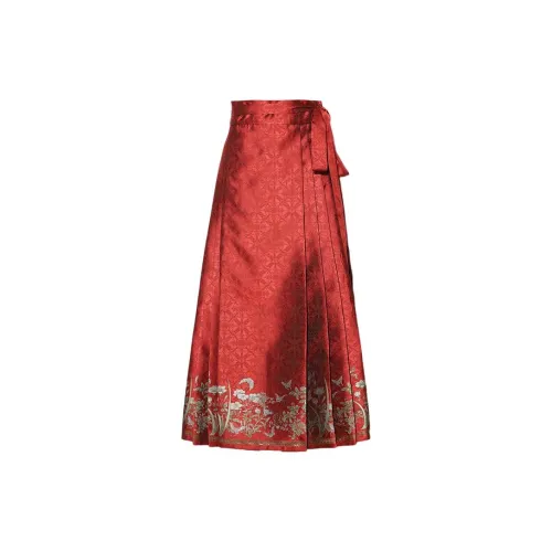 DPLAY Casual Long Skirts Women's Full Of Fragrance And Beauty