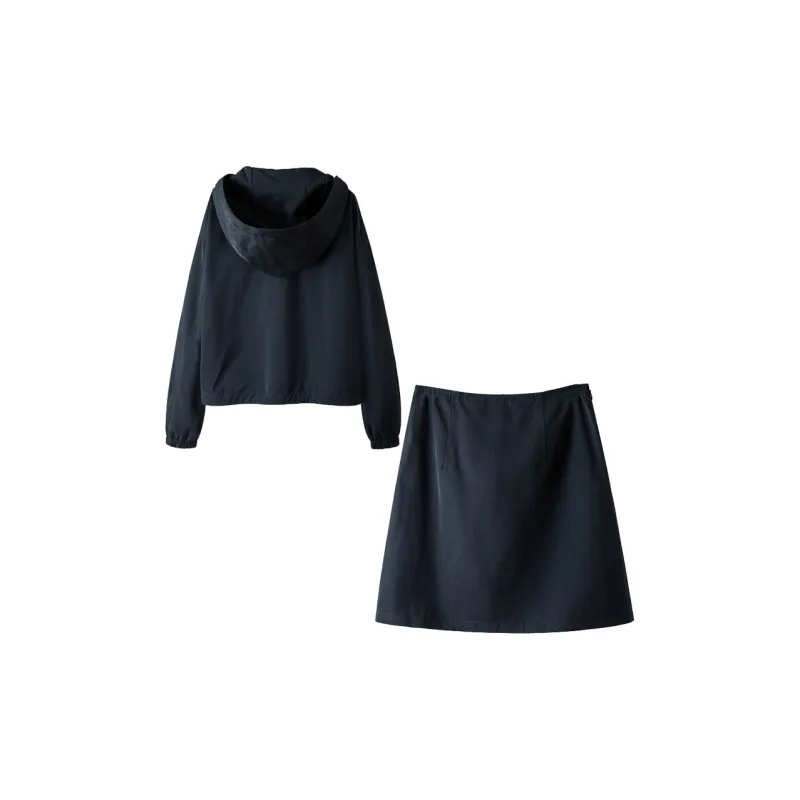 Cypress House Skirt Set Women's Black-1