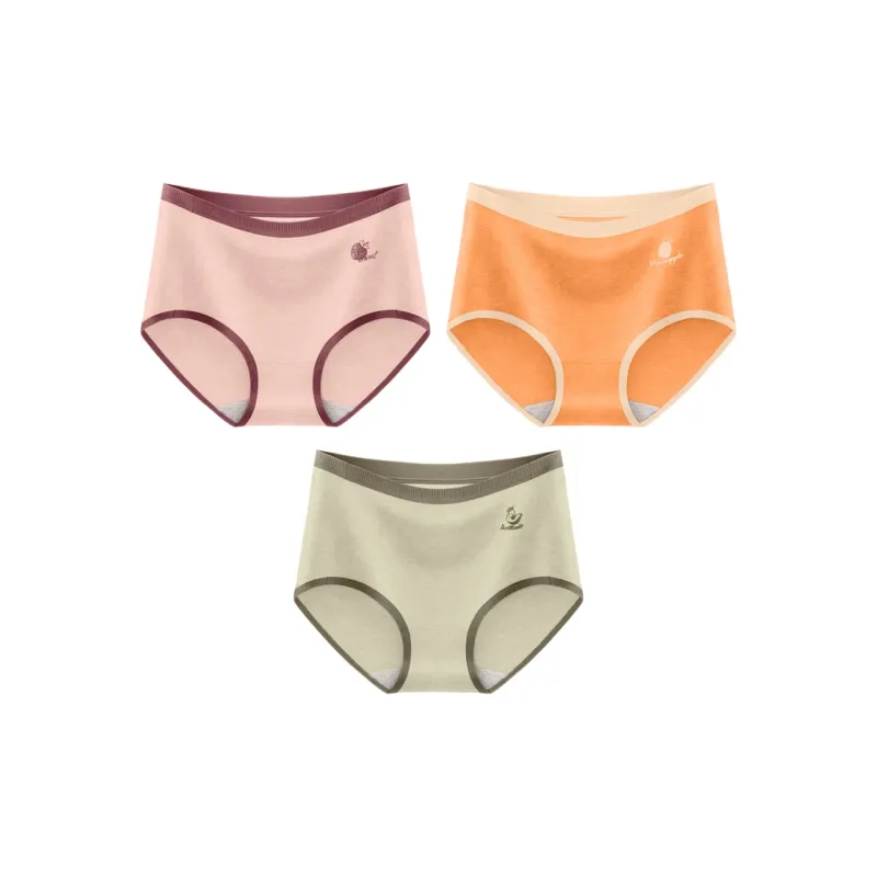 MIIOW Trend Party Series Underpants Women's 3 Pack-4