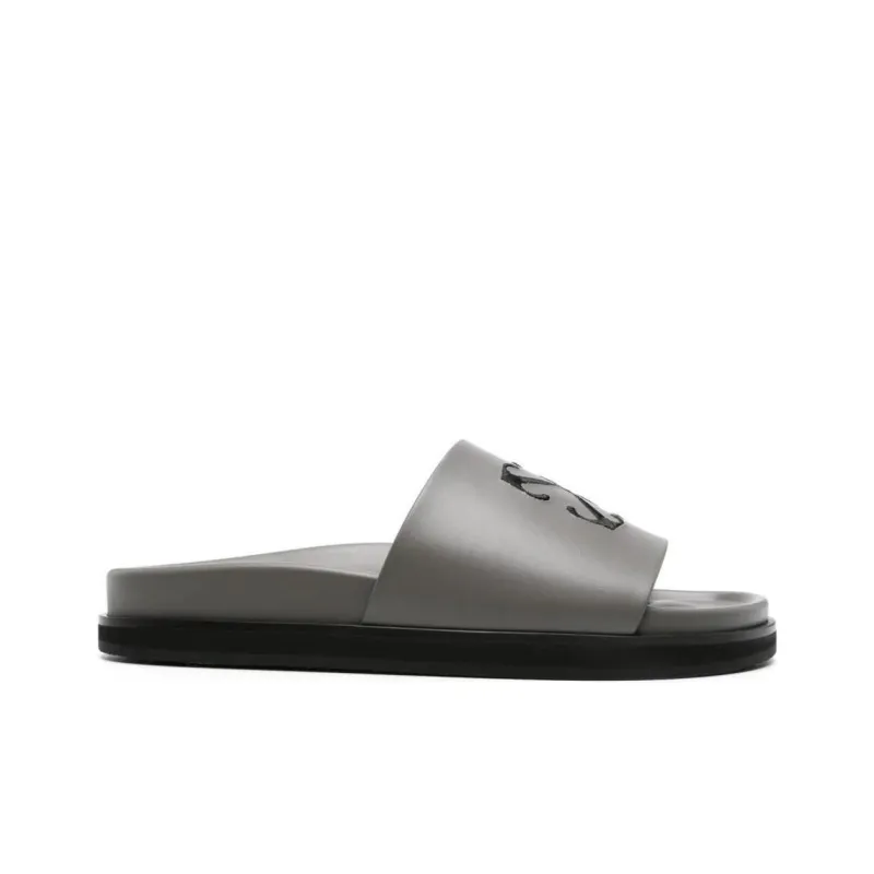 OFF-WHITE Arrows-embroidered Slides-1