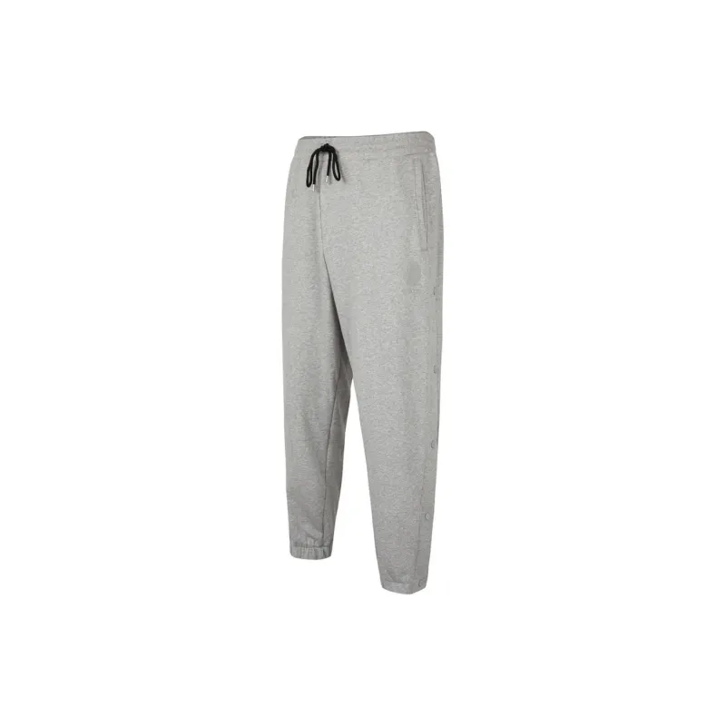 Adidas Knitted Sweatpants Men's Gray-1