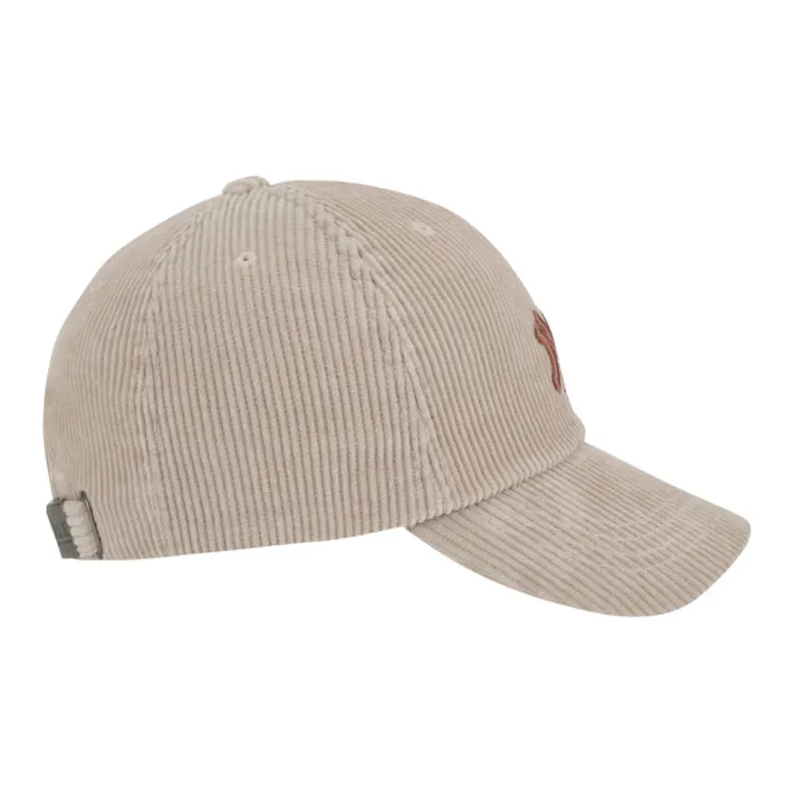 MLB Corduroy Baseball Caps Unisex Beige-2