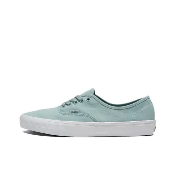 Vans Authentic Slip-Resistant Low-Top Skateboard Shoes Unisex Light Blue