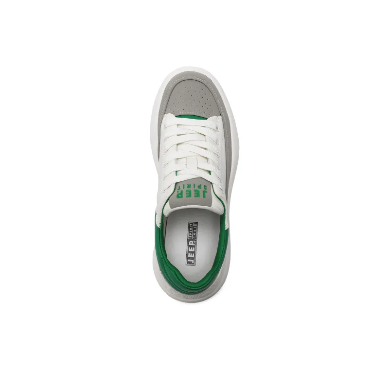 JEEP SPIRIT Skateboard Shoes Men Low Top White-3