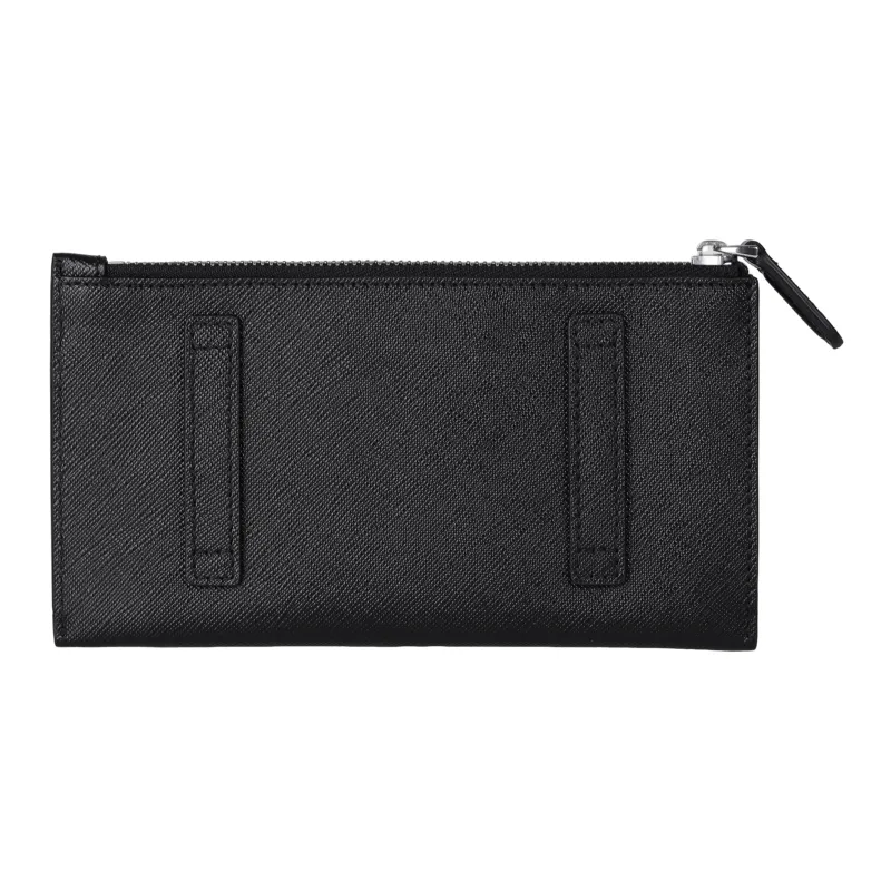 MONTBLANC Leather Clutch Mini Men's Black-4