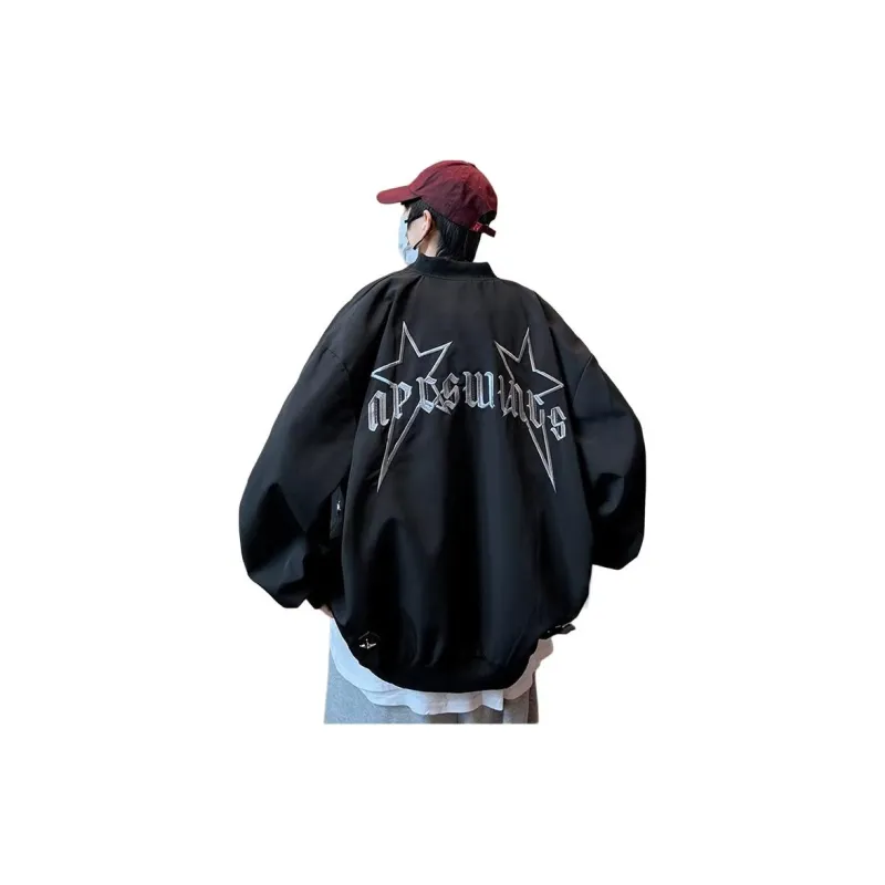TESTUNG Fashion Versatile Jackets & Coats Unisex Classic Red-2