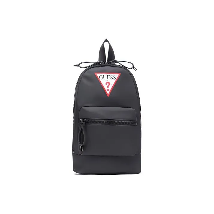 GUESS Polyamide Backpack Sling Bag Regular Unisex Red/Black-6