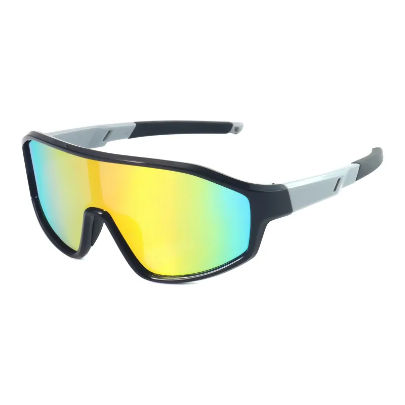 CYXUS TPEE Irregular Shape Sunglasses Kids' Black-7