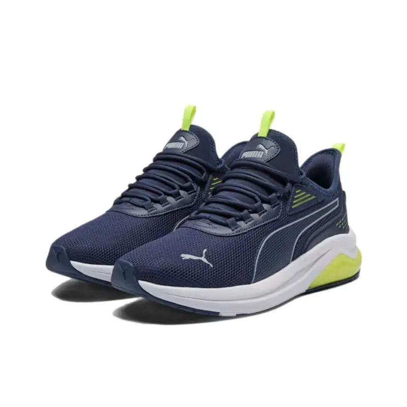 PUMA Amplifier Anti Slip Wear Resistant Low Top Casual Shoes Unisex Blue Gray-2