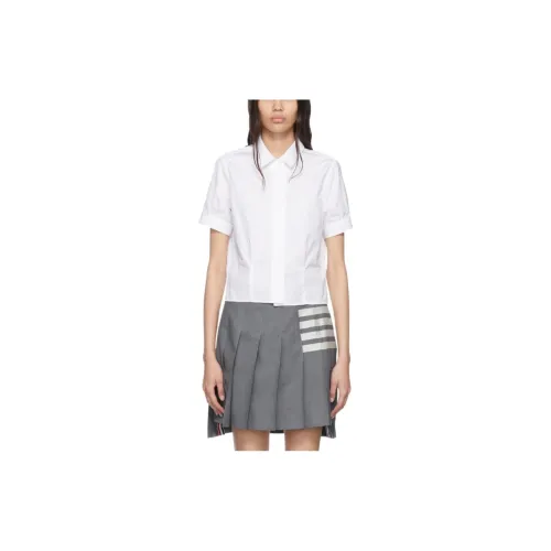 THOM BROWNE Short Sleeved Button Up Shirt