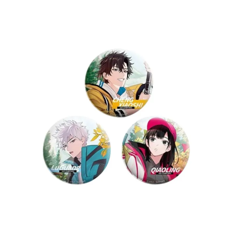 March·Monster Link Click Outdoors Camping Theme Daytime Edition Badges-2