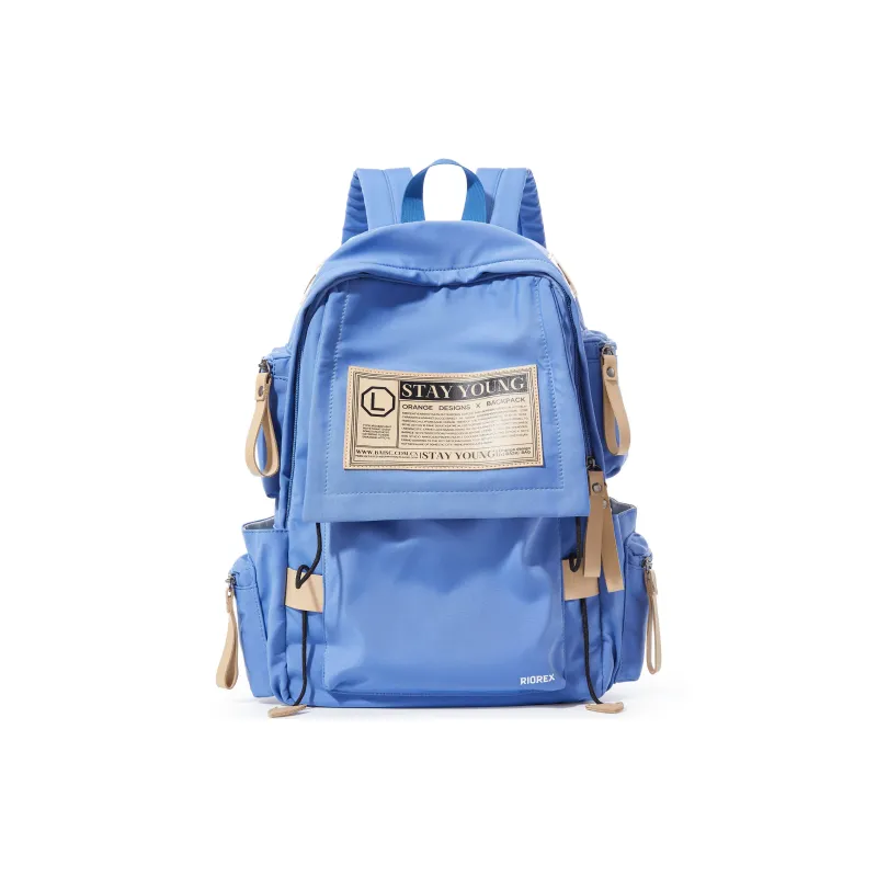 RIOREX Canvas Backpack Laptop Bag Unisex Multicolor-21