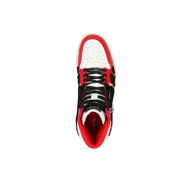 AMIRI Skel Top Hi Red White-4