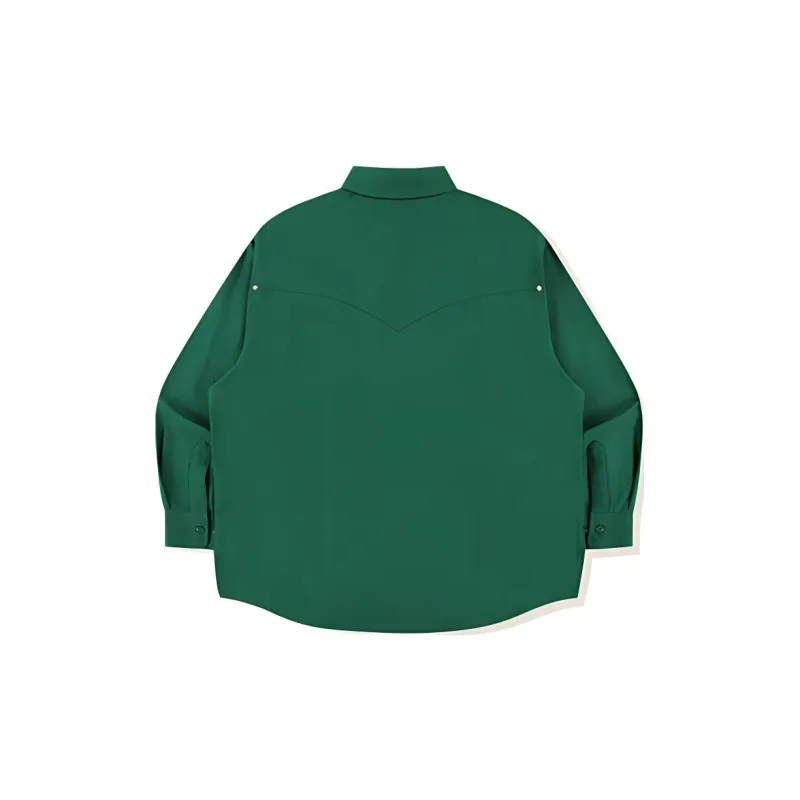 RMTCRW ROMANTIC CROWN FW24 Shirt Unisex Green-1