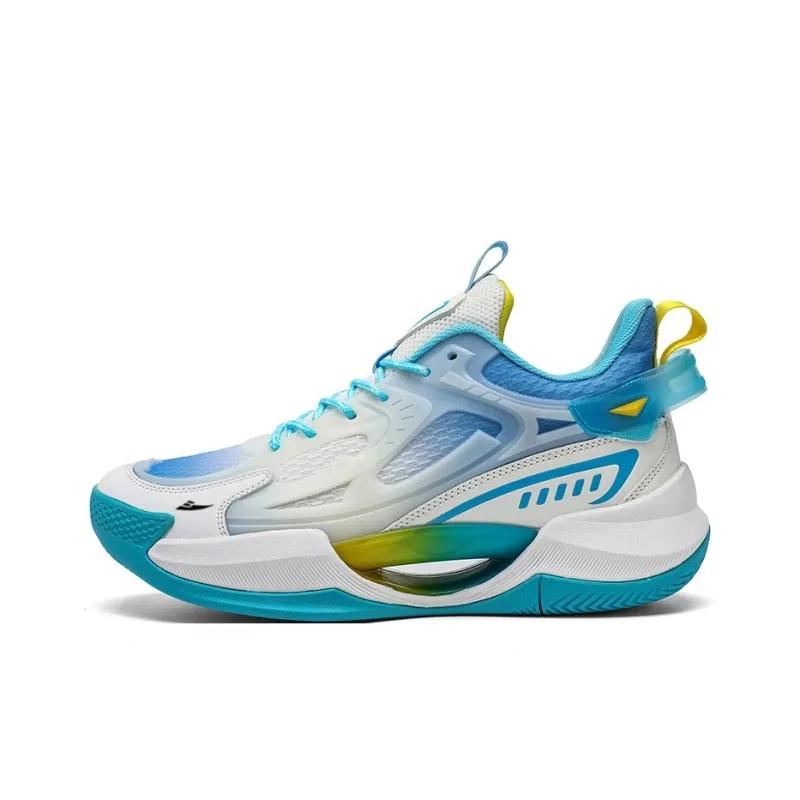 Kuding Cushioned Slip-Resistant Abrasion-Resistant Mid-Top Basketball Shoes Unisex-4