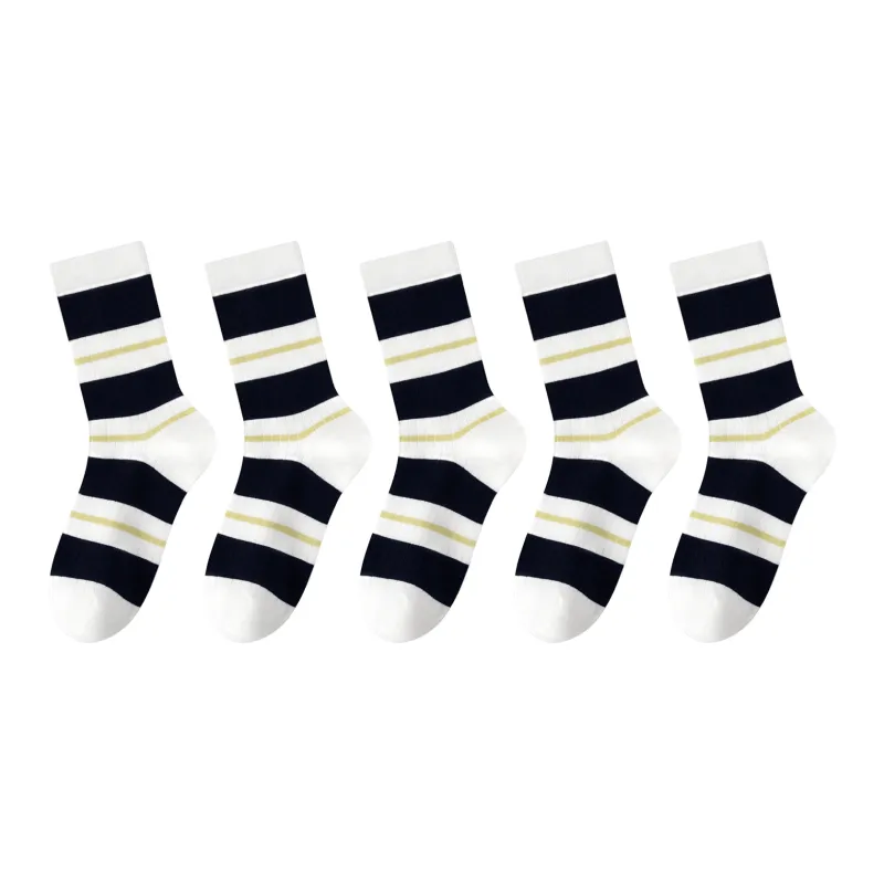 Top Melon Mid Calf Socks Men's 5 Pack-24
