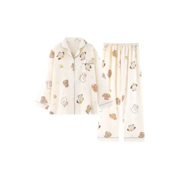 WANANNI Pajama Set Women's Ecru