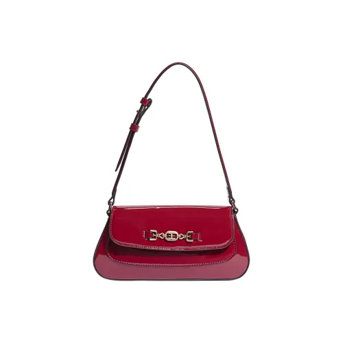 SAM EDELMAN Patent Leather Handbag Shoulder Bag Small Size Women's Red