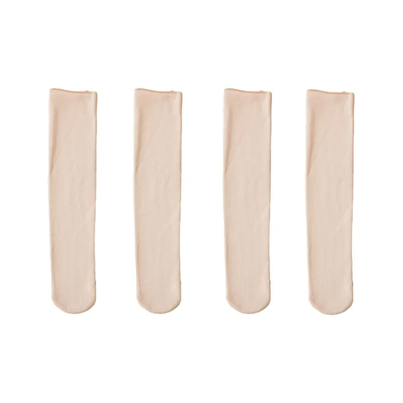 MIIOW Knee High Socks Women's 4 Pack-0