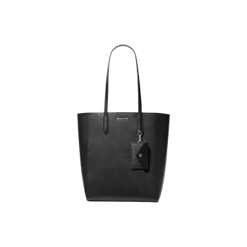 MICHAEL KORS Vincent Large Saffiano Leather Tote Bag With Card Case