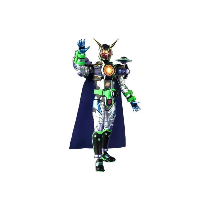 BANDAI Kamen Rider ZI O Bandai Souls Limited SHF Kamen Rider Woz Galaxy Tri Form Woz Scale Figures-1