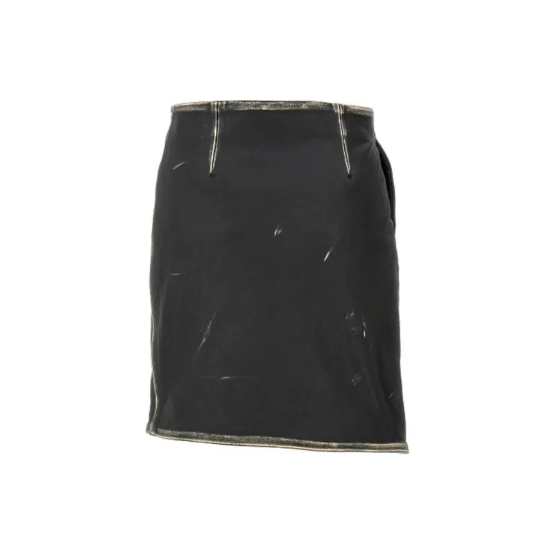 COPERNI Leather Wraparound Mini Skirt-1