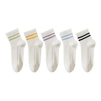 MIIOW Mid-Calf Socks Women's 5 Pack