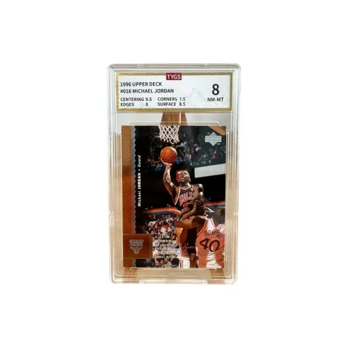 UPPER DECK Michael Jordan Bulls Basketball God 23 000 Points Milestone Teca Player Card 8 Points Graded Cards 1 Pc