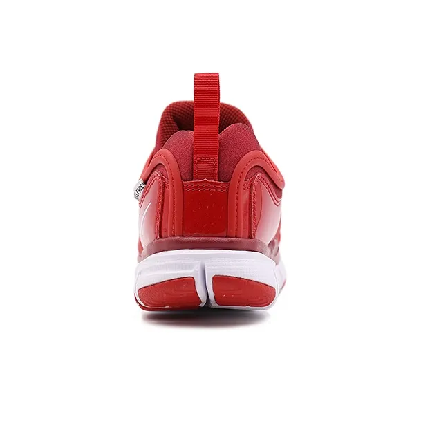Nike Dynamo Free Low Top Kids Lifestyle Shoes White Red Children Aged 3 7 Years Old-2