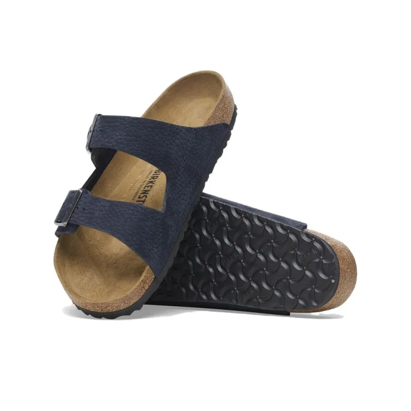 Birkenstock Arizona Slip-Resistant Slide Slippers Men's Dark Blue Regular-5
