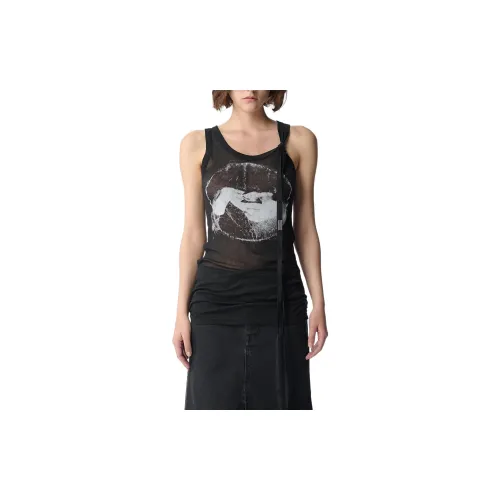 Ann Demeulemeester Tank Tops Men Black