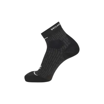 SALOMON Ultra Glide Ankle Ankle Socks Unisex 1 Pack Black/Phantom/Ghost Gray